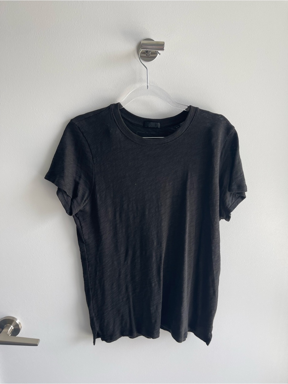 ATM Black Crewneck T-Shirt